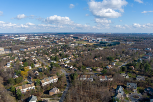 Aerial View of Rockville MD