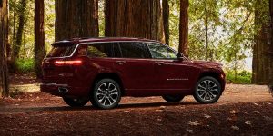 Red 2021 Jeep Grand Cherokee L Rockville MD