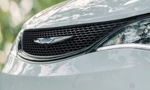 Chrysler Logo on Chrysler Pacifica