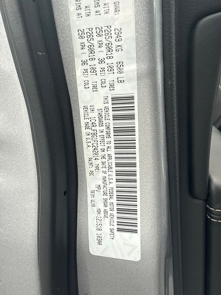 2015 Jeep Grand Cherokee Limited
