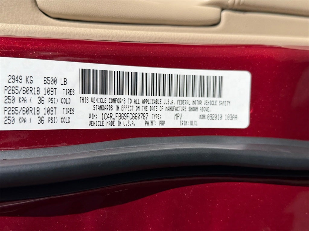 2015 Jeep Grand Cherokee Limited