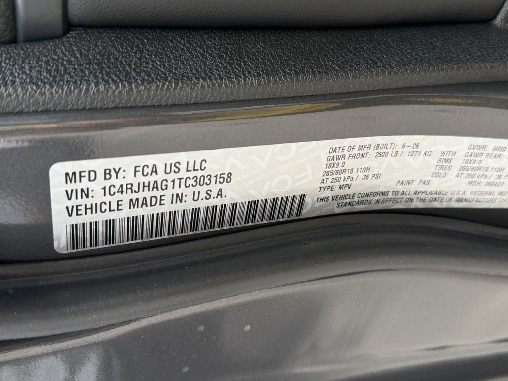 2026 Jeep Grand Cherokee Laredo X