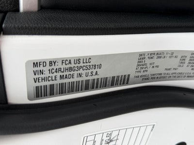 2023 Jeep Grand Cherokee Limited