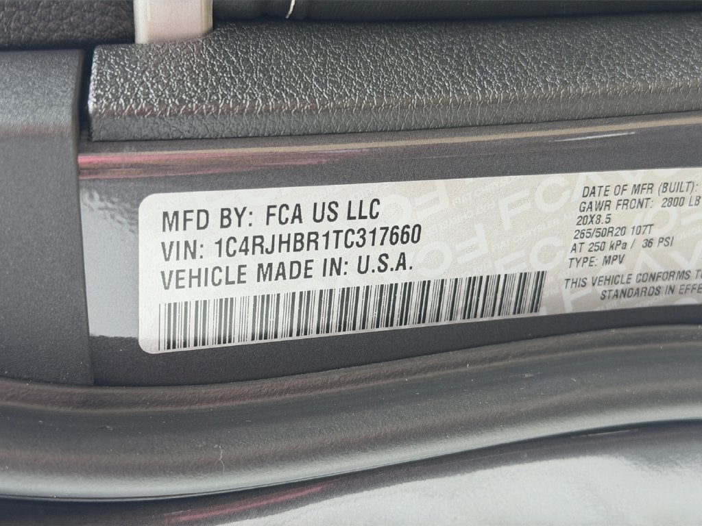 2026 Jeep Grand Cherokee Limited Reserve