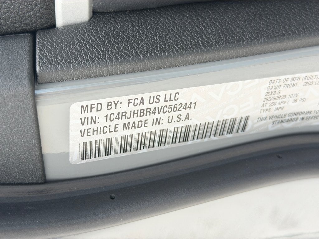 2027 Jeep Grand Cherokee Limited Reserve