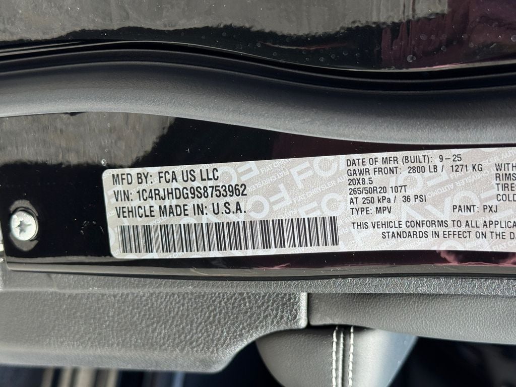 2025 Jeep Grand Cherokee Overland