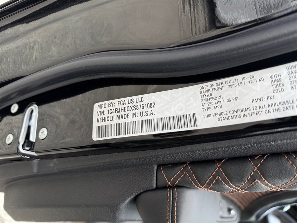 2025 Jeep Grand Cherokee Summit