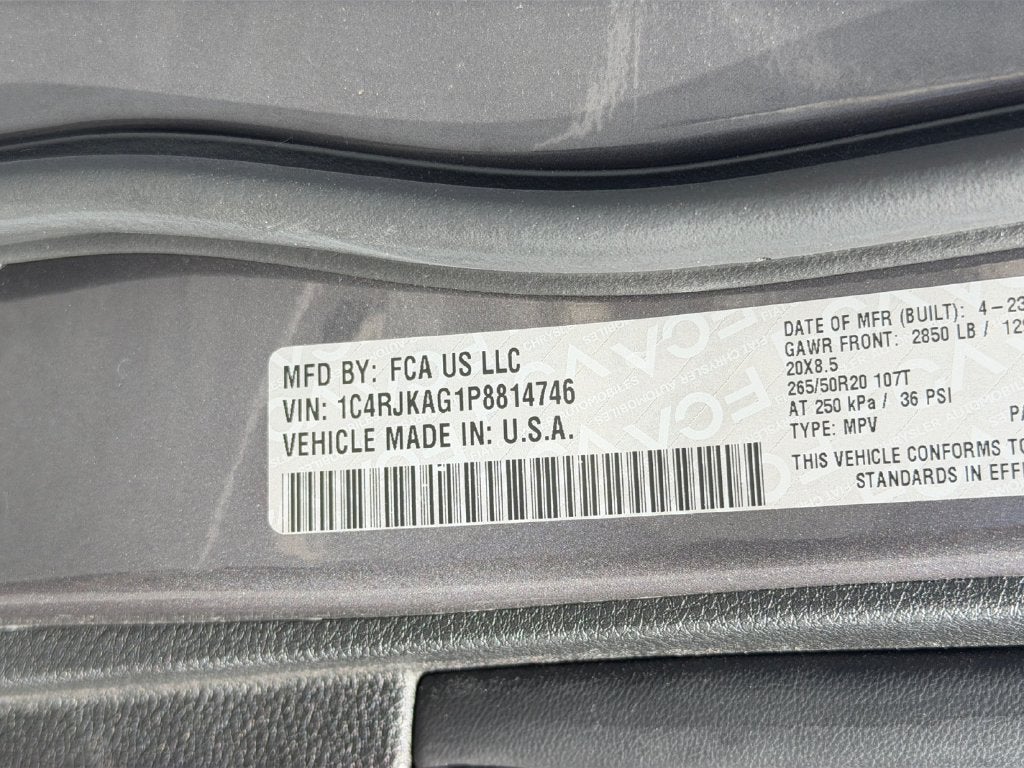 2023 Jeep Grand Cherokee L Altitude