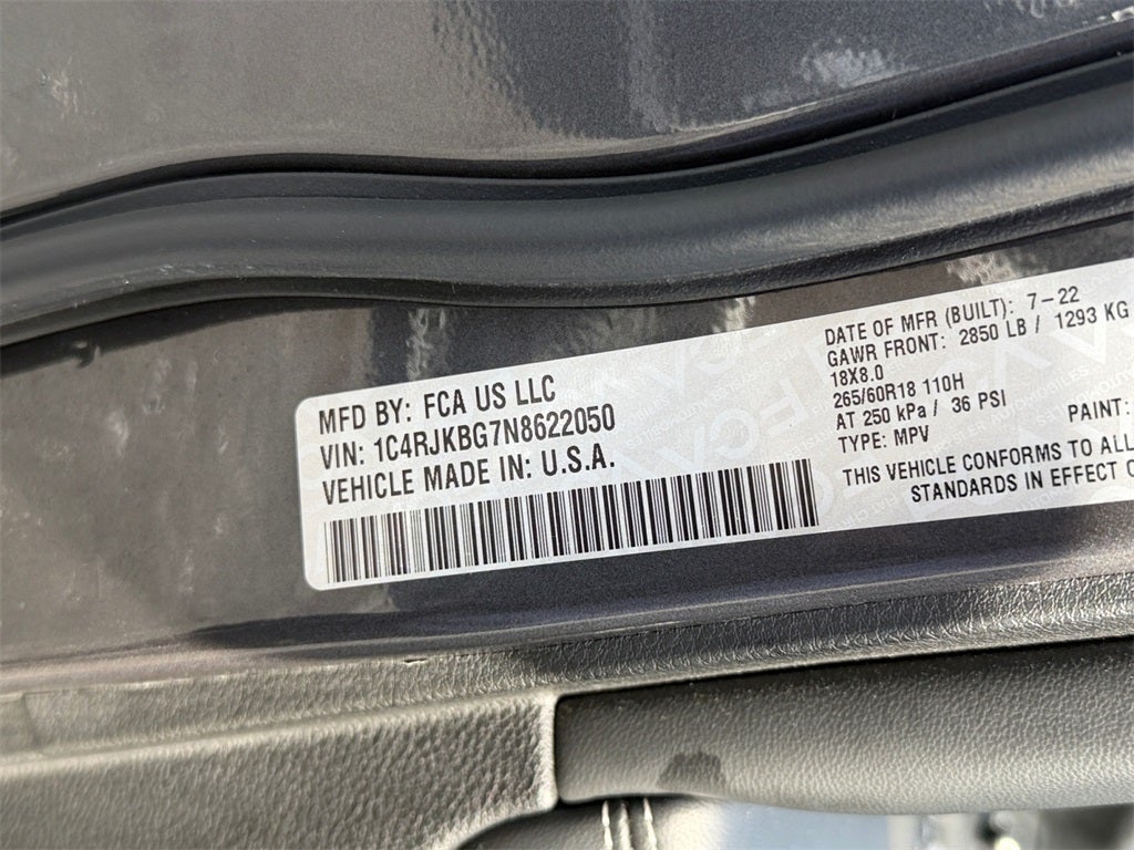 2022 Jeep Grand Cherokee L Limited