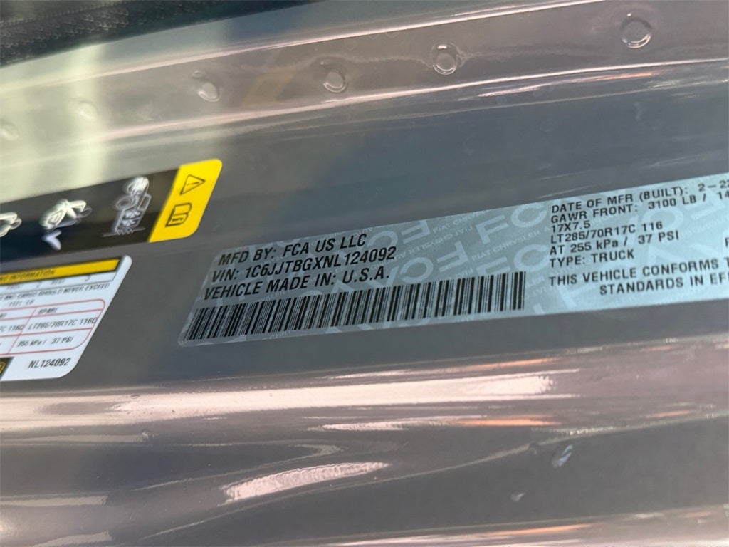 2022 Jeep Gladiator Rubicon