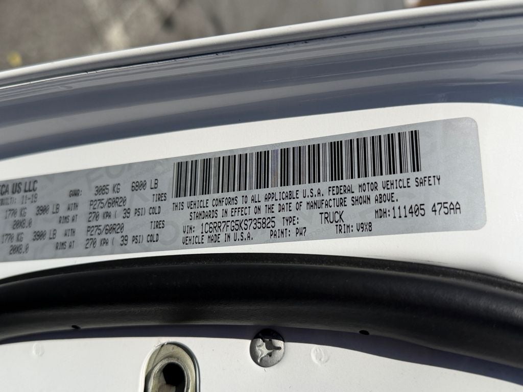 2019 RAM 1500 Classic Tradesman