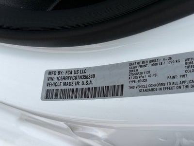 2026 RAM 1500 Big Horn/Lone Star