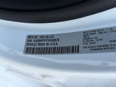 2026 RAM 1500 Big Horn/Lone Star