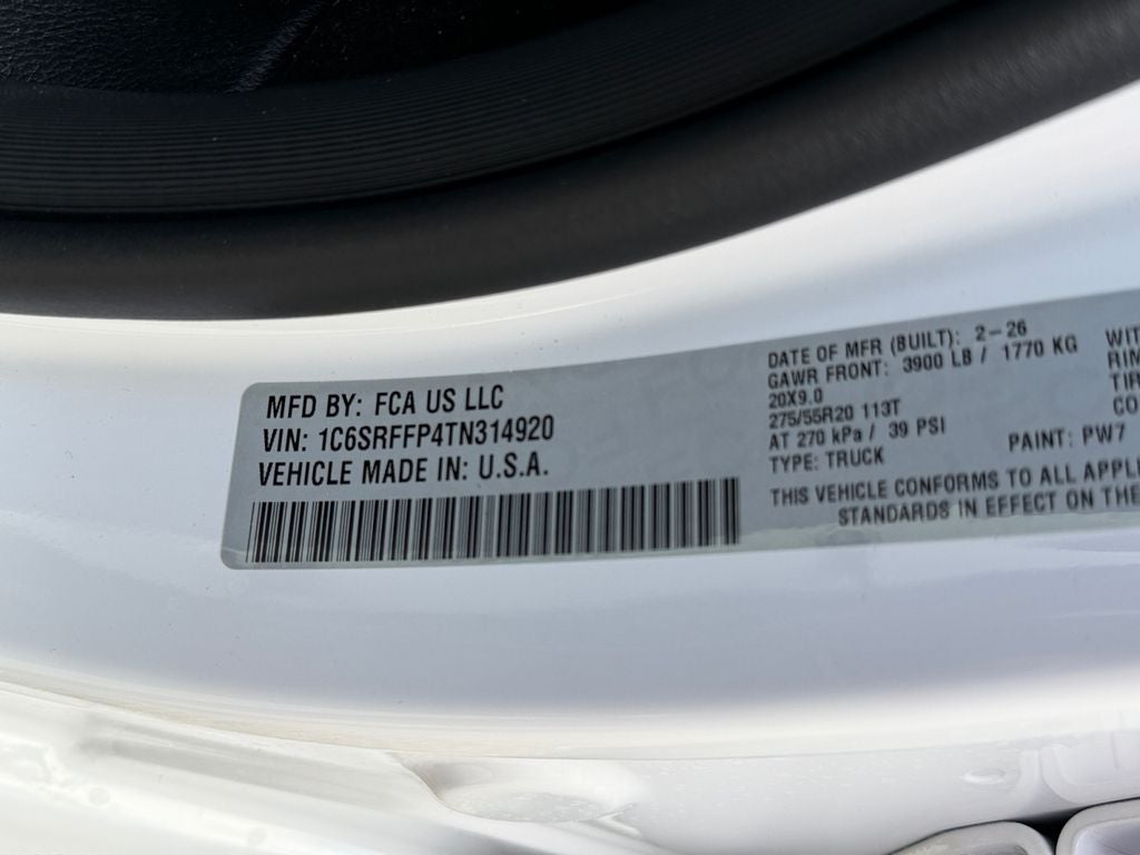 2026 RAM 1500 Big Horn/Lone Star