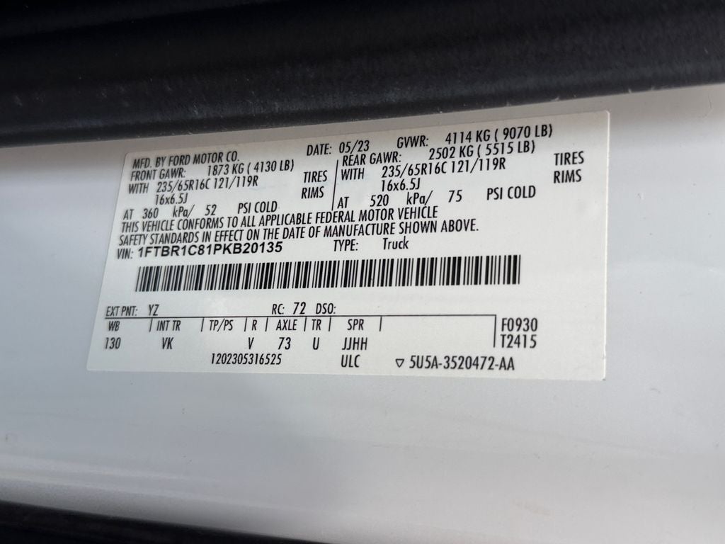 2023 Ford Transit-250 Base