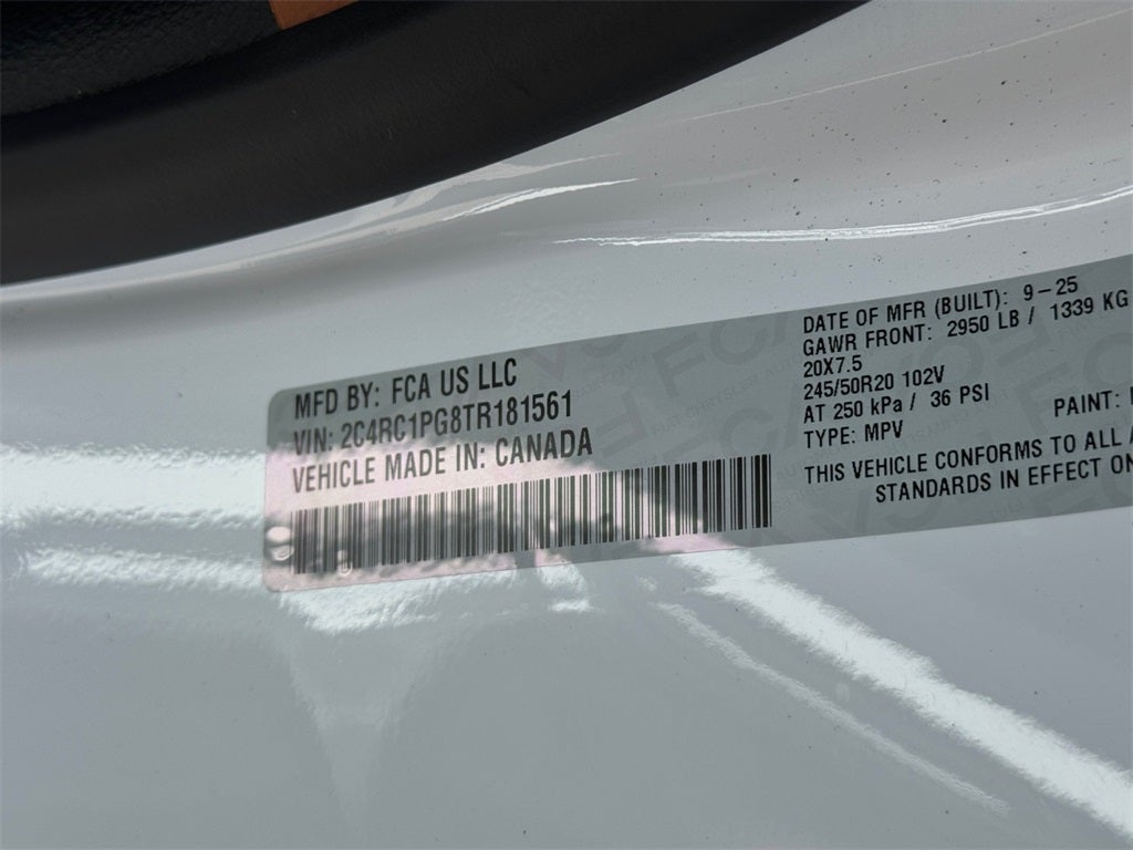 2026 Chrysler Pacifica Pinnacle