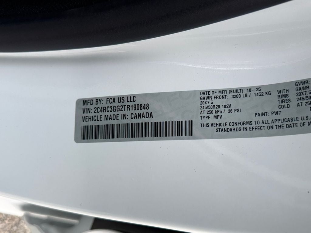 2026 Chrysler Pacifica Limited