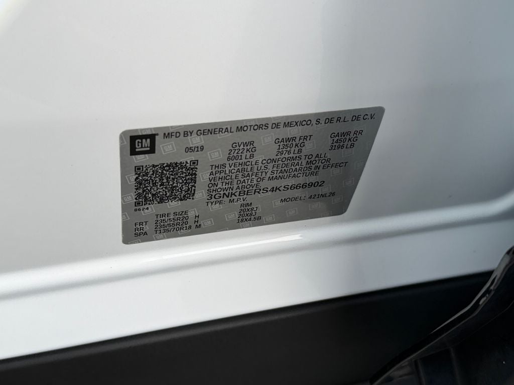 2019 Chevrolet Blazer RS