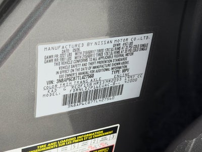 2026 Nissan Kicks SV