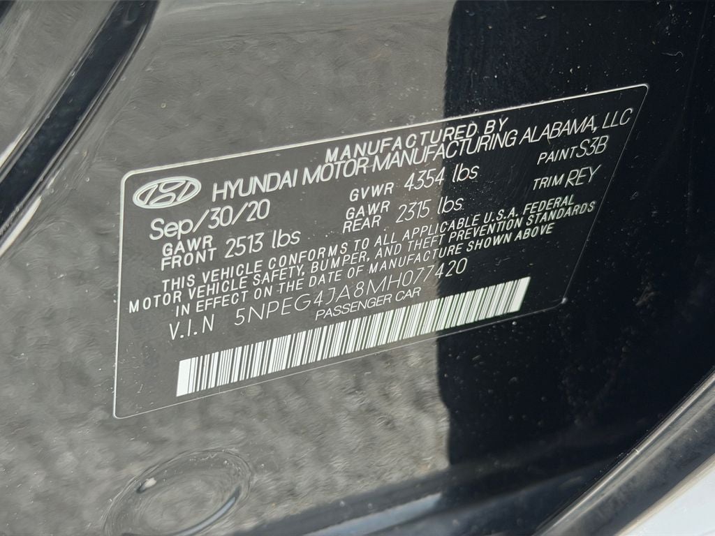 2021 Hyundai Sonata SE