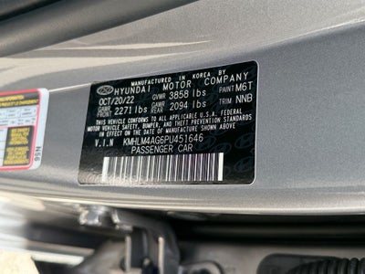 2023 Hyundai Elantra SEL