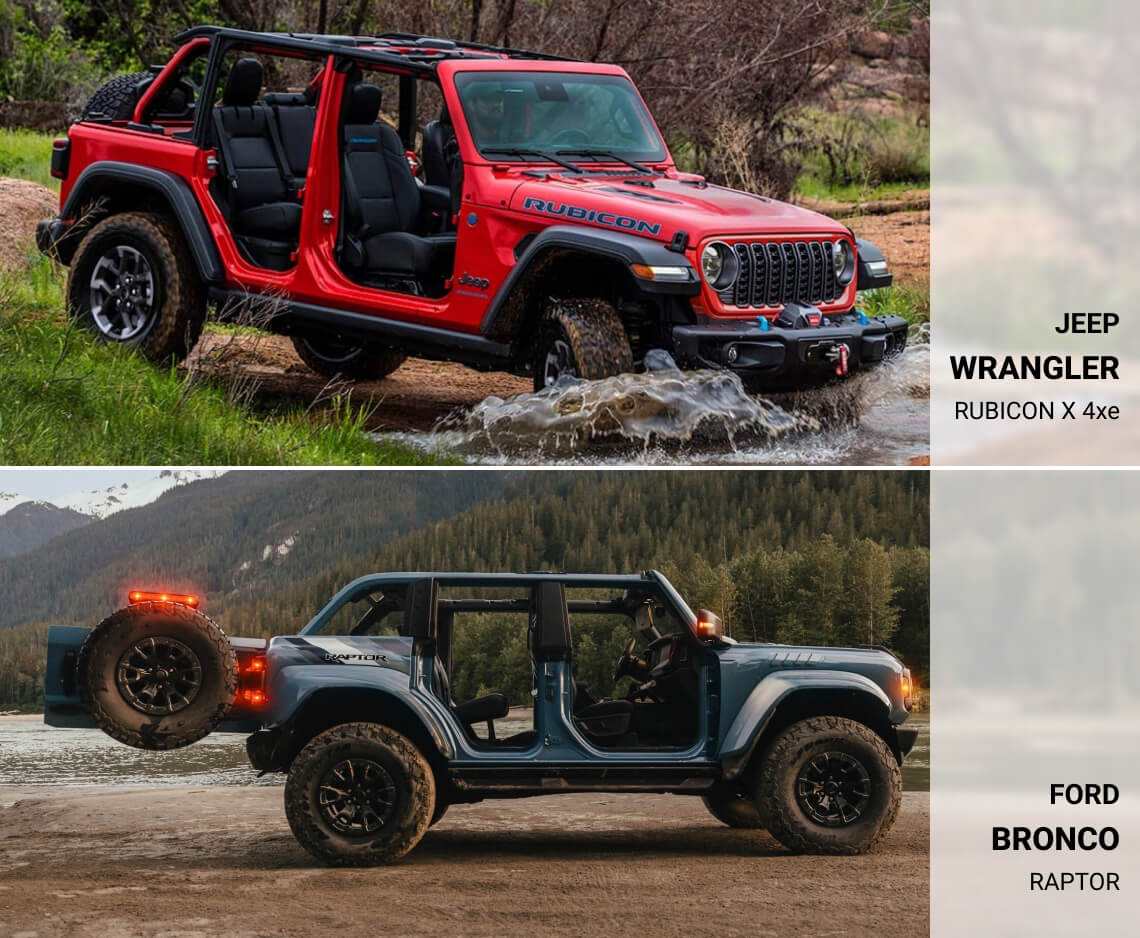 Jeep Wrangler vs. Ford Bronco Upfits: Which SUV Takes Customization Seriously?