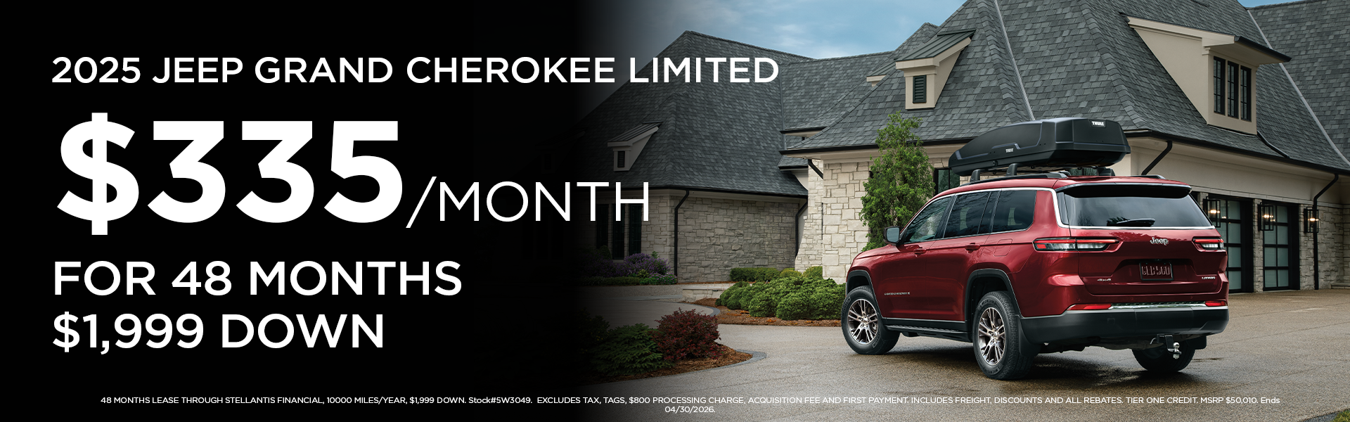 New 2026 Grand Cherokee Limited