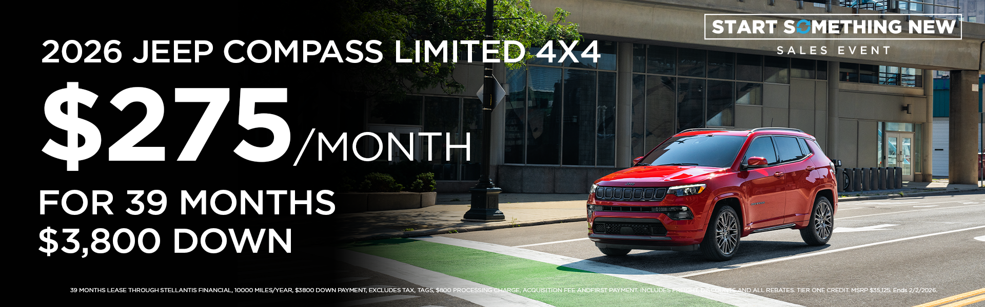 New 2026 Compass Limited