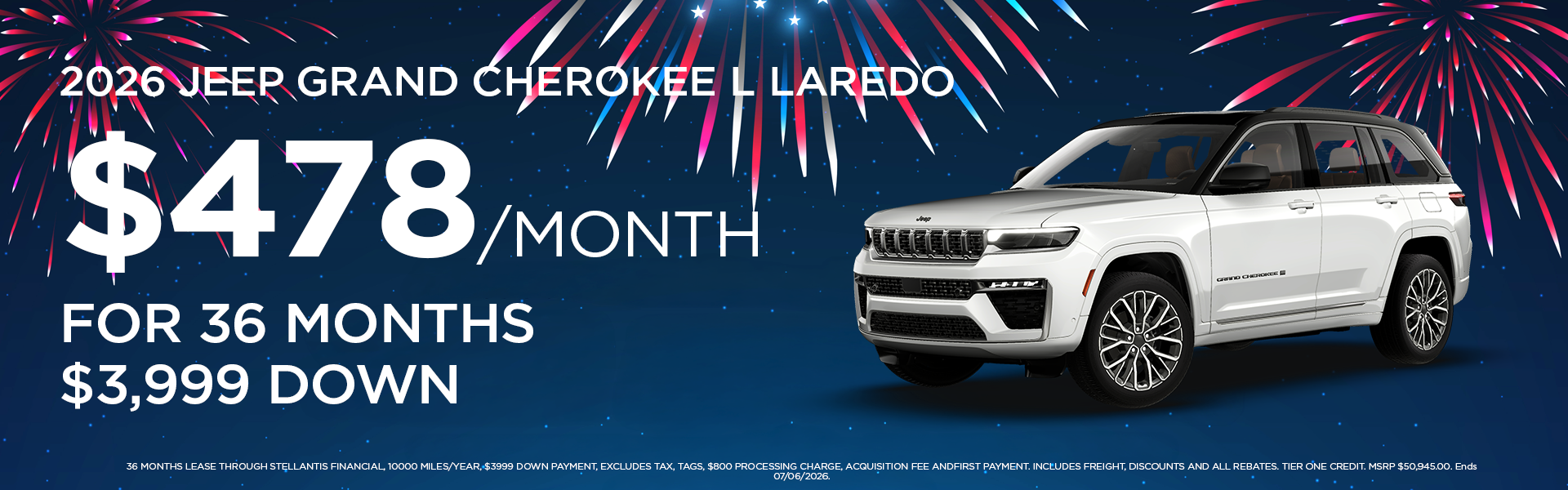 New 2026 Grand Cherokee L Limited