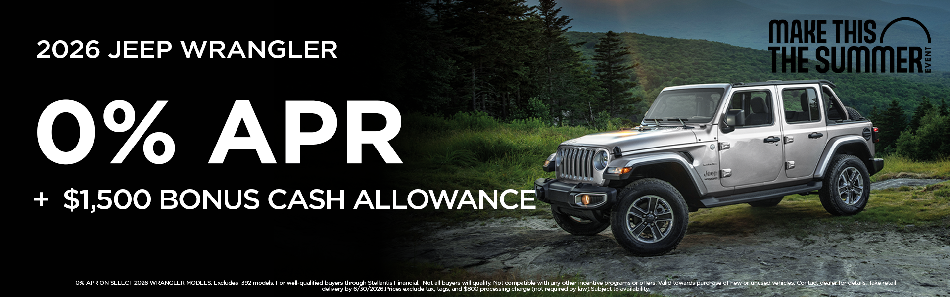 New 2026 Wrangler