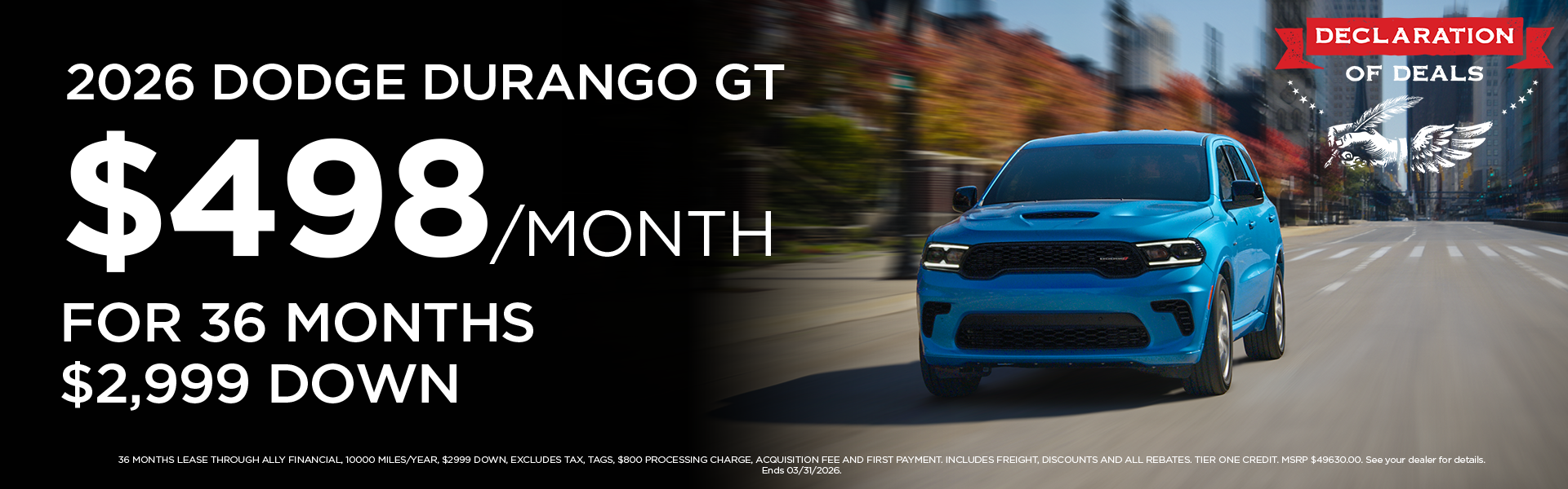 New 2026 Durango GT Plus